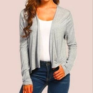 Long Sleeve Short Cardigan
